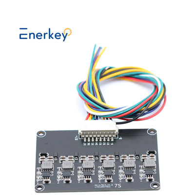 Buy BMS Active Equalizer 24V 1A 7S Active Balancer Lipo / Lifepo4 Battery Balancing Board online manufacture