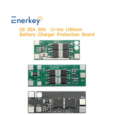 Buy Enerkey 2S 20A 30A Li-ion Lithium Battery 18650 Charger PCB BMS Protection Board For Drill Motor online manufacture