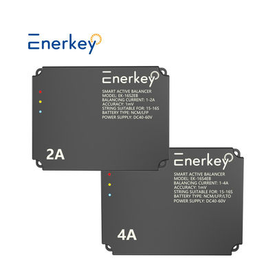 Buy Enerkey 2A 4A Smart Active Balancer 15S 16S Lifepo4 / Li-ion Battery Equalizer For Electric Bicycle online manufacture