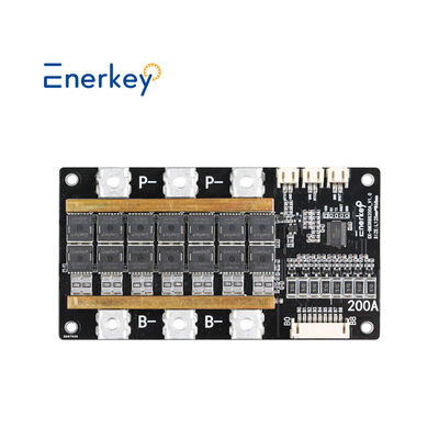 Buy Enerkey 3S 200A Lithium Battery BMS LiFePO4/Li-ion/Lto/SIB Protect Board with Balance for Electronic Car online manufacture