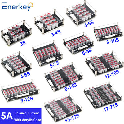 Buy Enerkey 5A 3S 4S 5S 6S 7S 8S 9S 10S 12S 14S 16S 17S 21S Lithium Active Equalizer with Acrylic Plate Li-ion/Lto/Lifepo4 Battery Balancer for Scooter online manufacture