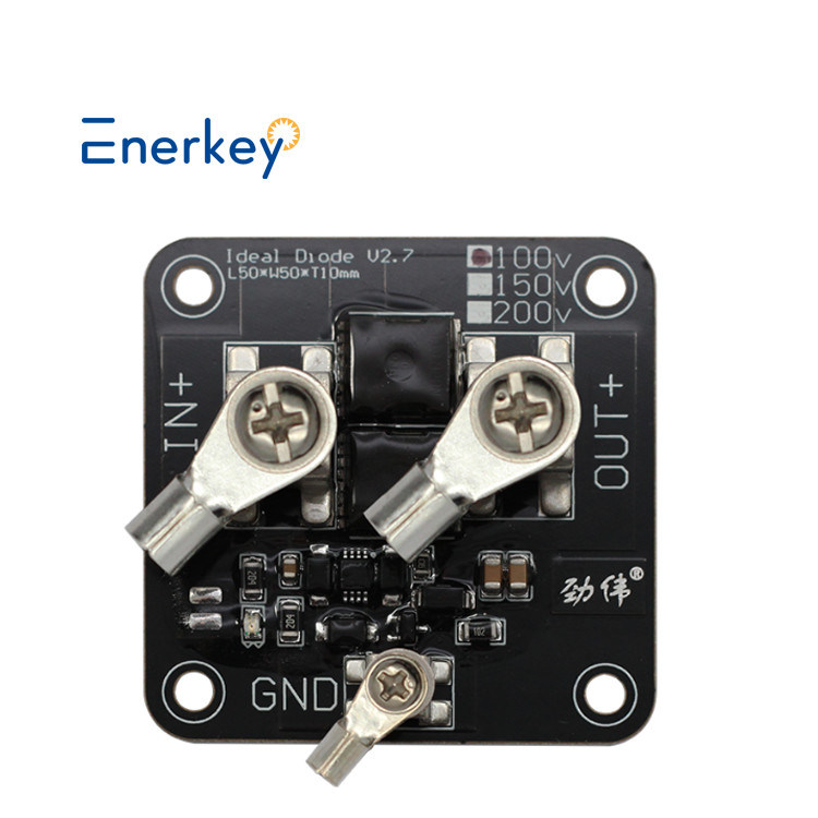 Solarmodul Anti-Reverse Schutz DEWIN Ideal Diode Controller – 50A, 9-70V, Für Solar-Batterieladung & Verpolschutz