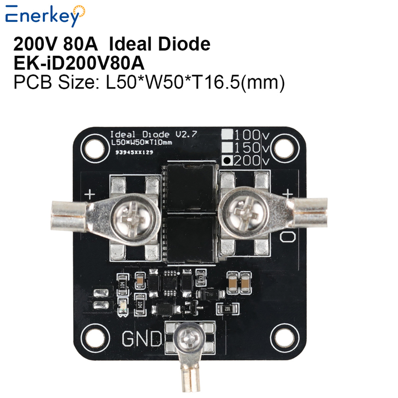 Module Diode Idéale 40A/60A - Sans Limite De Tension, Avec Ou Sans Bornes, Pour Projets électroniques