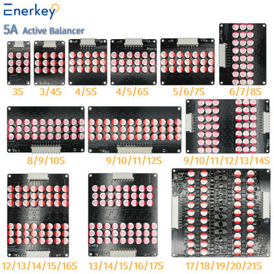 5A Active Balancer BMS 3S 4S 5S 6S 7S 8S 10S 12S Lifepo4 LTO Lithium Battery Equalizer