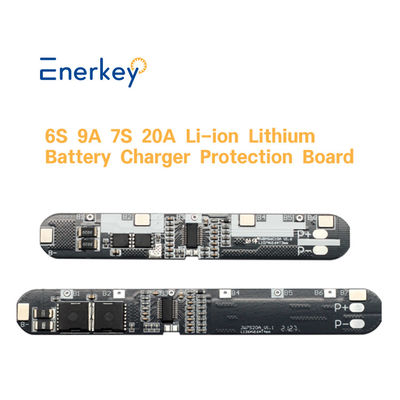 Enerkey 6S 10A 22.2V/7S 20A 24V Li-ion Lithium 18650 Battery BMS Packs PCB Protection Board