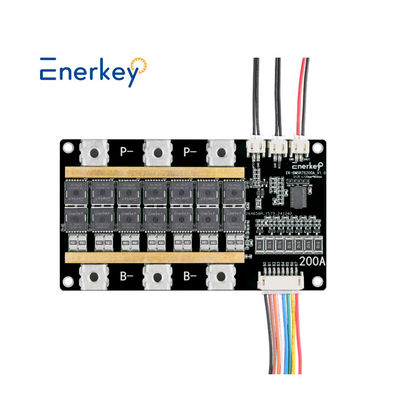 Enerkey 5S BMS 200A Li-ion Lipo LifePo4 Lithium Battery Protection Board With Balance For Motorcycle UPS