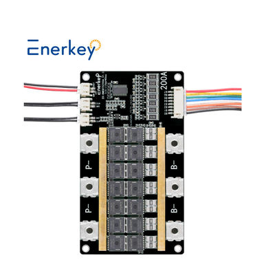 Manufacturer Supply 7S 200A Enerkey LiFePO4 BMS with NTC and Balance for Lithium Battery Pack