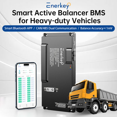 Battery Protection Board 16S-24S 200A 250A 300A BMS with 8A Active Balance BT/CAN/RS485 for Electric forklift Lifepo4 li-ion Battery