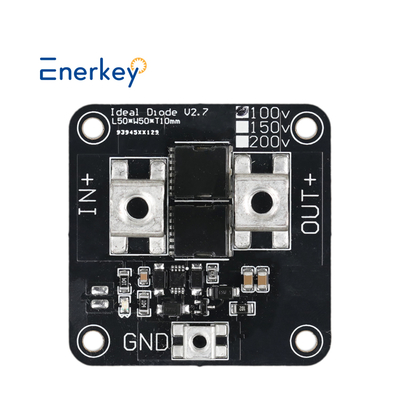 200V 80A High Current Ideal Diode Module Solar Anti-reverse Charging Anti-Reverse Current Protection with Binding Post