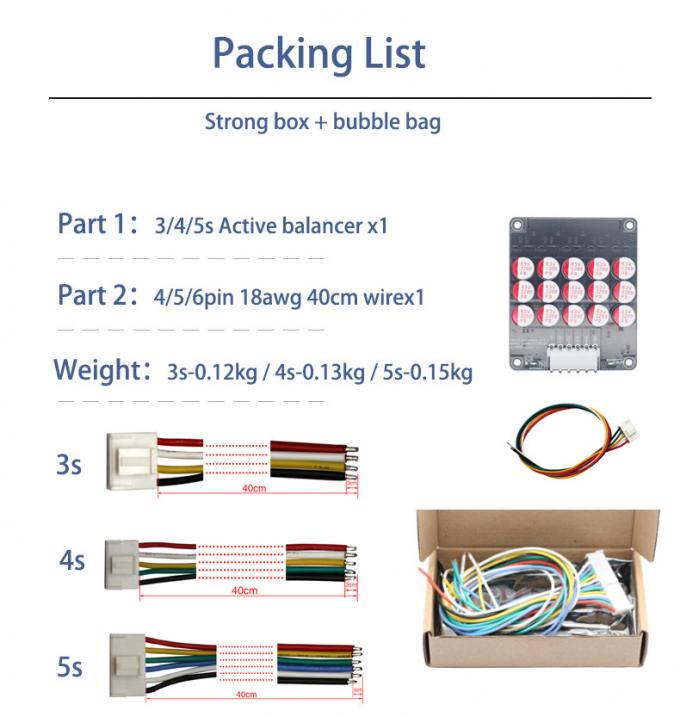Enerkey 3S 4S 5A Active Balancer Battery Energy active equalization ...